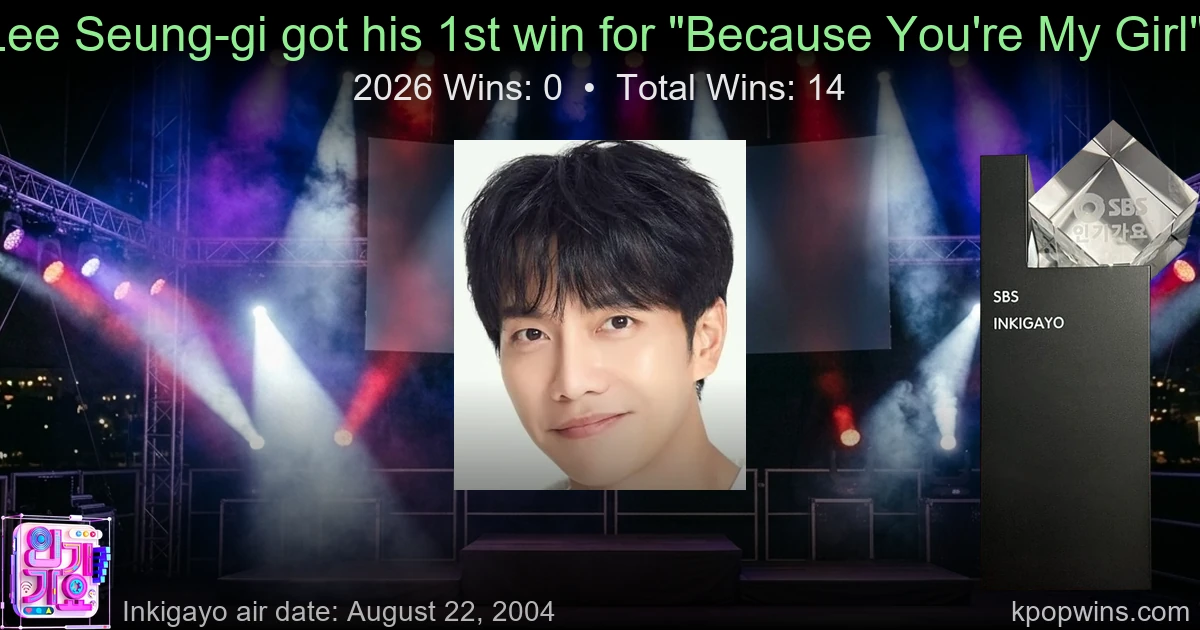 Lee Seung-gi - Because You're My Girl